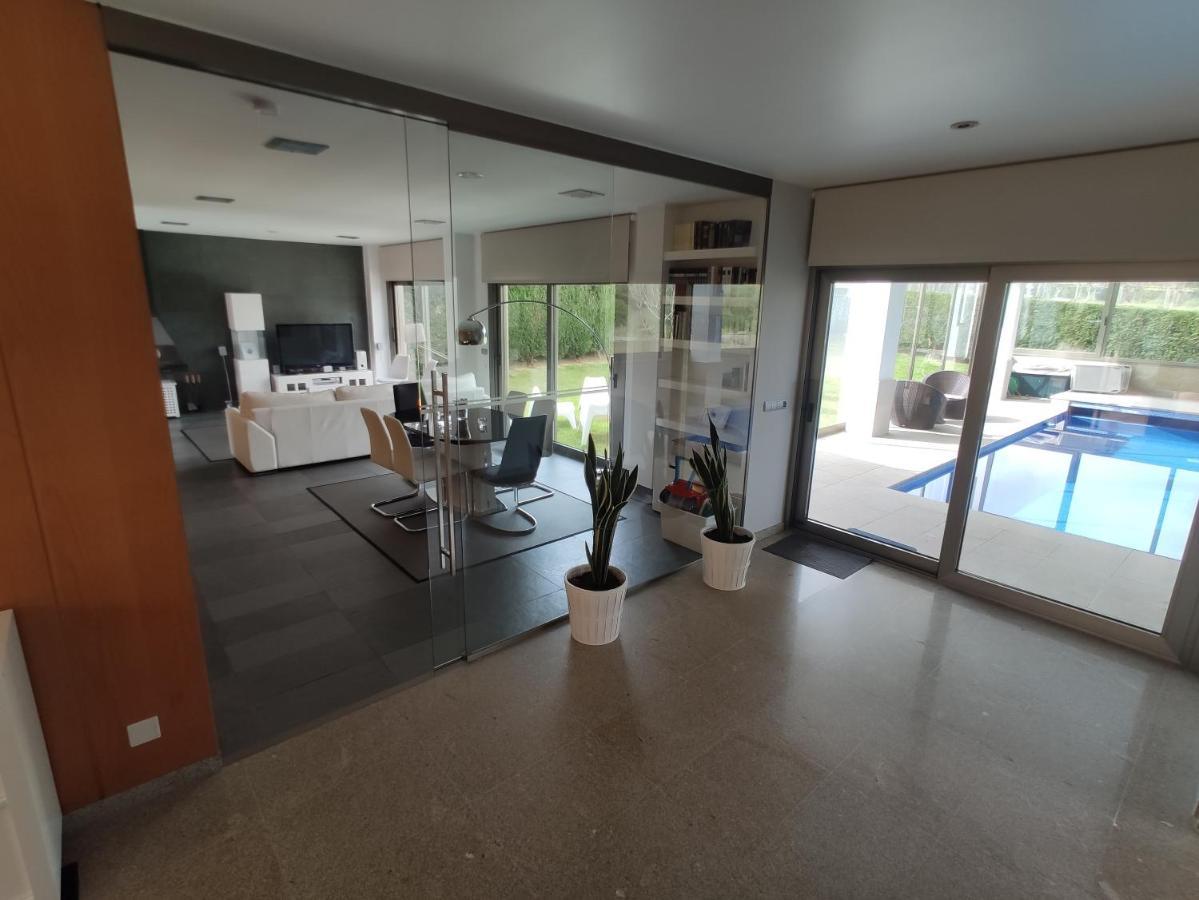 Sanxenxo Casa Rial 47 Con Piscina Climatizada Villa Bagian luar foto
