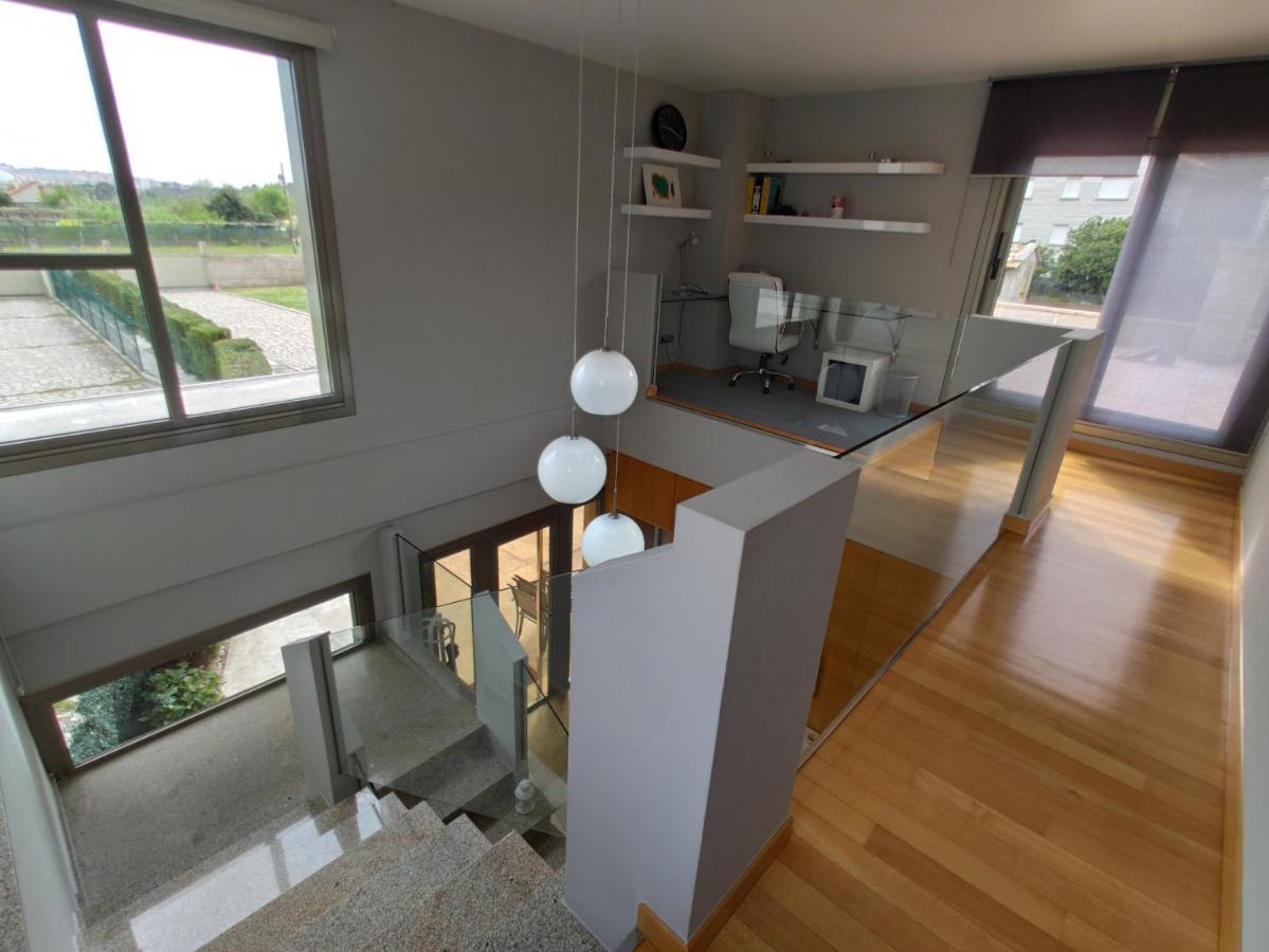 Sanxenxo Casa Rial 47 Con Piscina Climatizada Villa Bagian luar foto