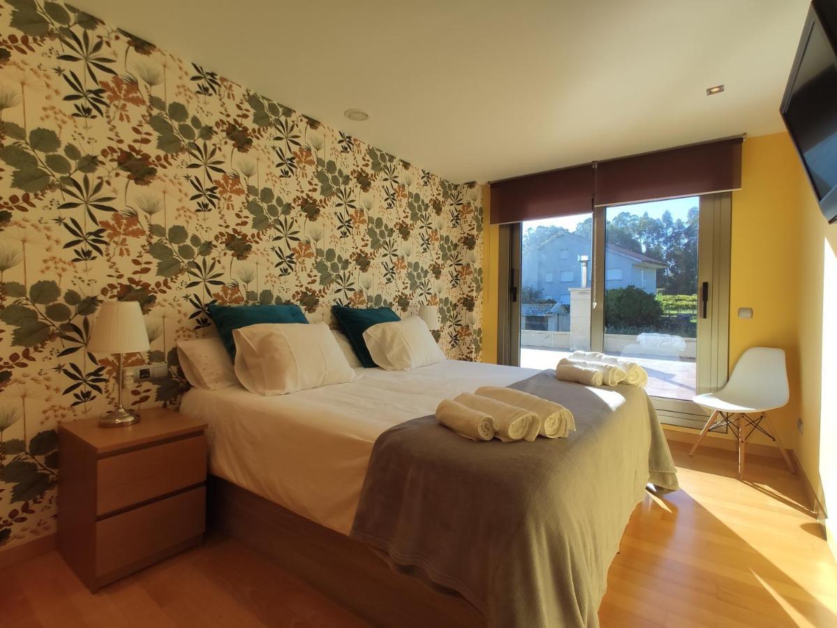 Sanxenxo Casa Rial 47 Con Piscina Climatizada Villa Bagian luar foto