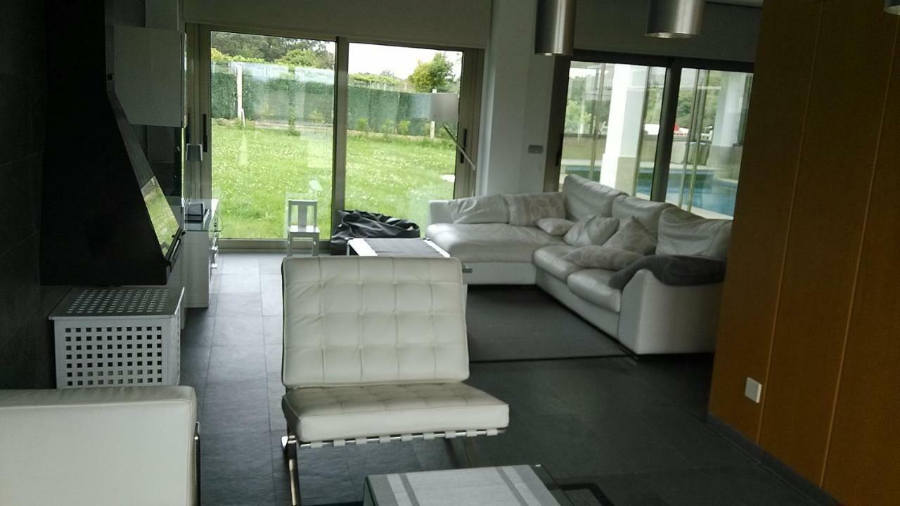 Sanxenxo Casa Rial 47 Con Piscina Climatizada Villa Bagian luar foto